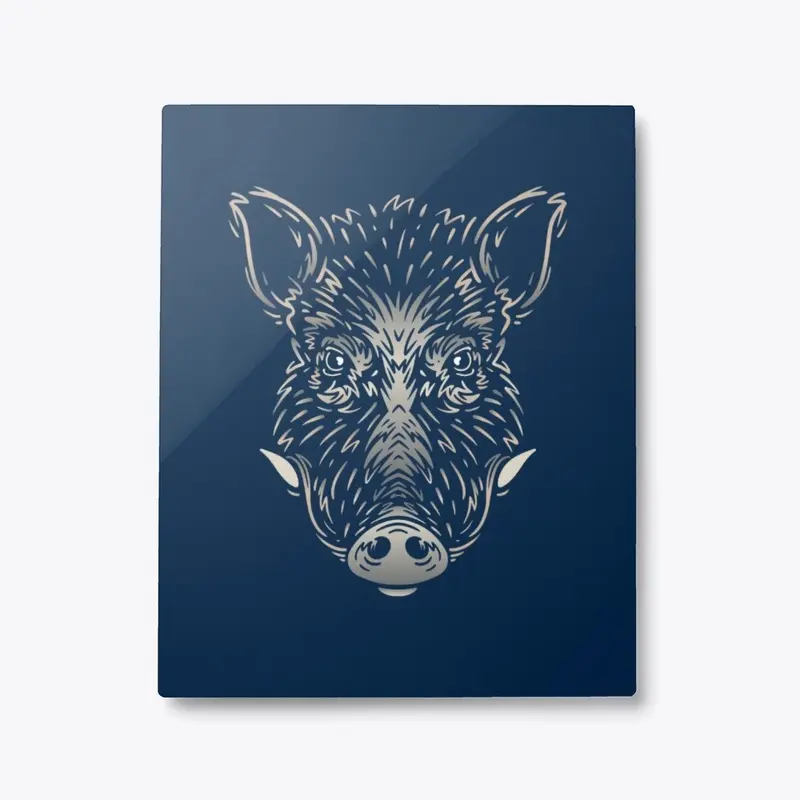 Cool Wild Boar (Colored)