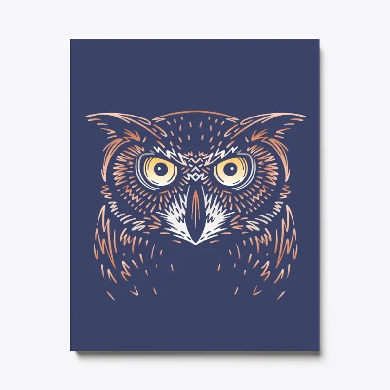 Superb Owl (Colored)