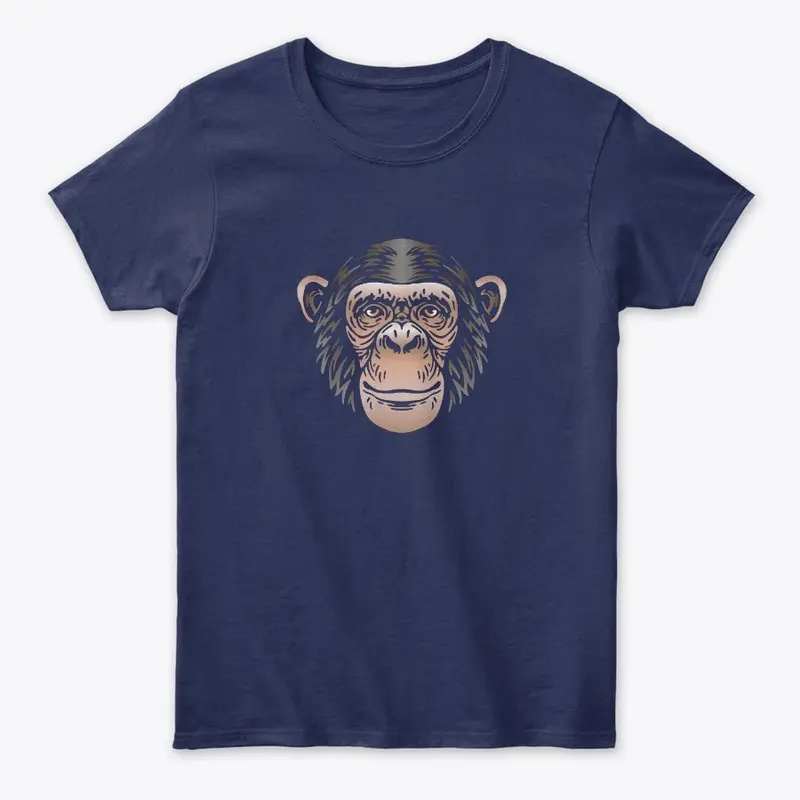 Cool Chimpanzee (Colored)