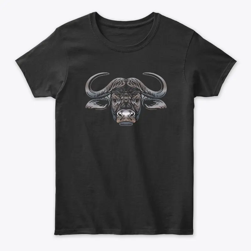 Cool African Buffalo (Colored)