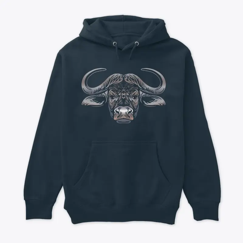 Cool African Buffalo (Colored)