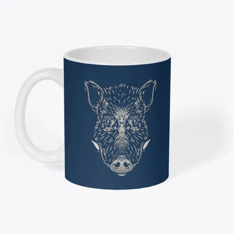 Cool Wild Boar (Colored)