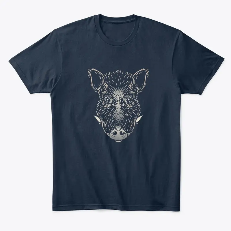 Cool Wild Boar (Colored)